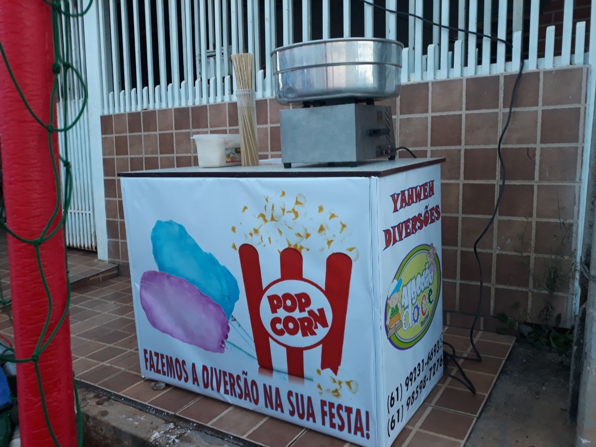 BARRACA DE ALGODÃO DOCE